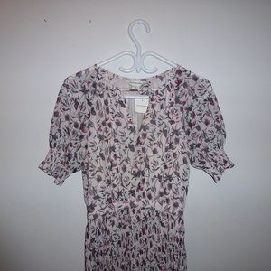 Club Monaco Smocked Cuff Pleated Robe (Brand New with Tags)